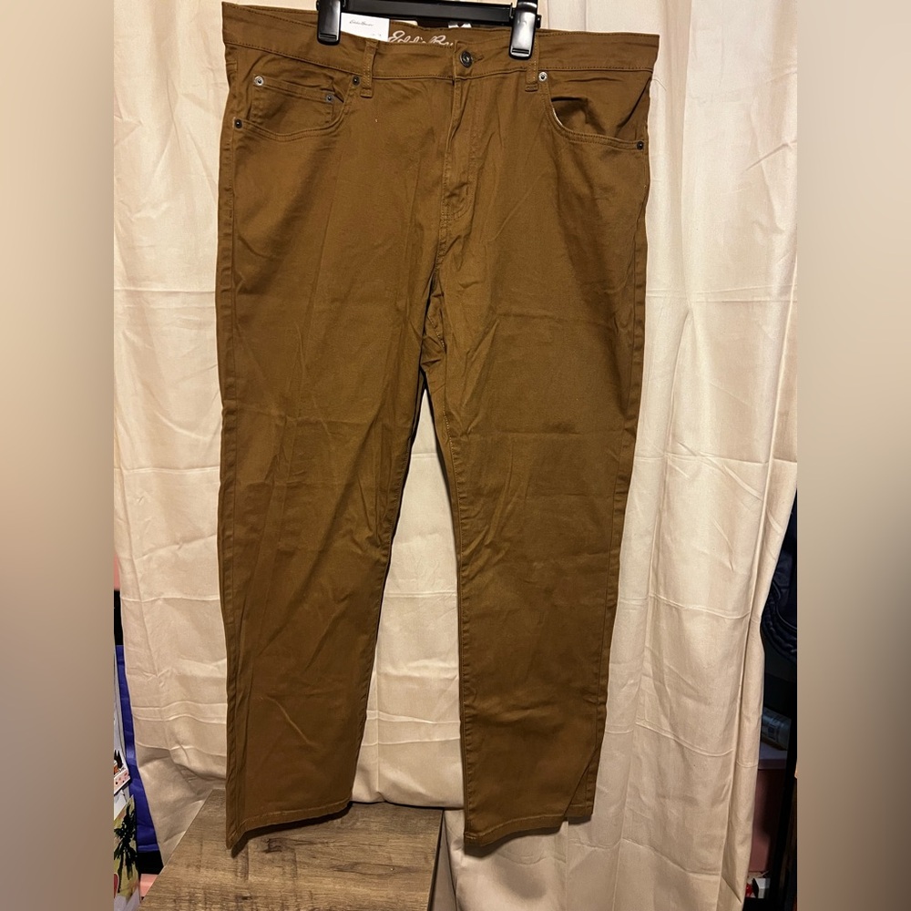 Eddie Bauer Men's Brown denim